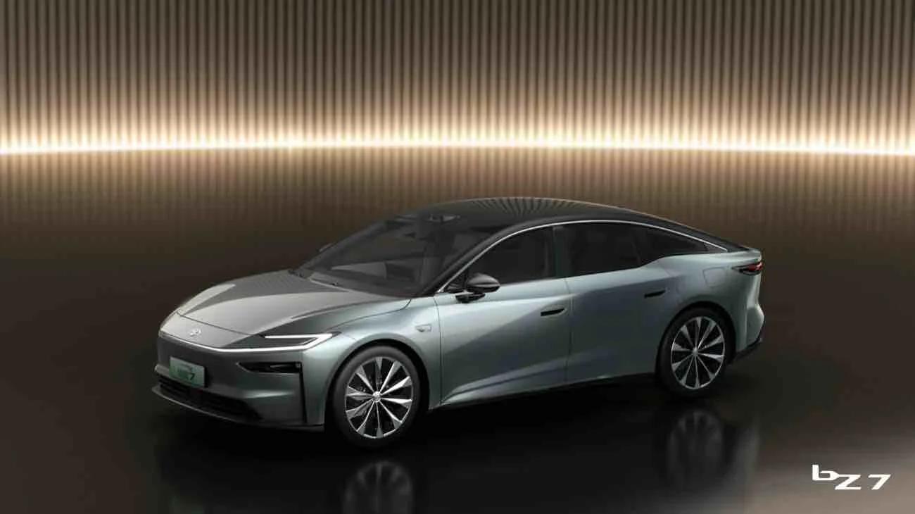 Toyota bZ7 3.100 ordini in Cina